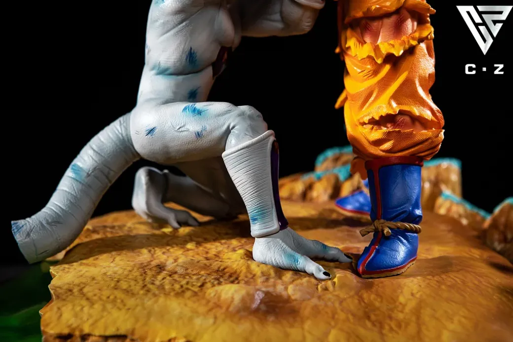 1/6 Scale Super Saiyan 1 Son Goku vs Frieza - Dragon Ball Resin Statue - CZ Studio