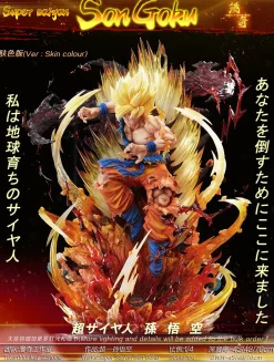 1/4 Scale Super Saiyan 1 Son Goku with LED - Dragon Ball Resin Statue - Monkey·D Studios