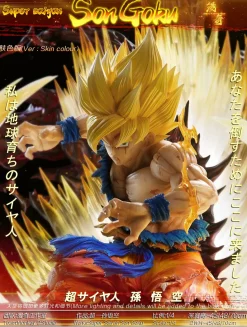 1/4 Scale Super Saiyan 1 Son Goku with LED - Dragon Ball Resin Statue - Monkey·D Studios