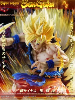 1/4 Scale Super Saiyan 1 Son Goku with LED - Dragon Ball Resin Statue - Monkey·D Studios