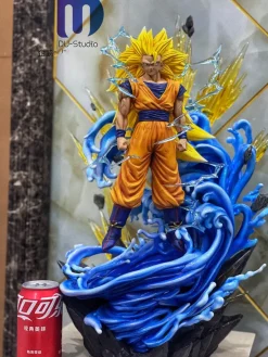 1/6 Scale Super Saiyan 3 Son Goku - Dragon Ball Resin Statue - Du-Studio