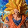 1/4 Scale Super Saiyan 3 Son Goku - Dragon Ball Resin Statue - SURGE Studios
