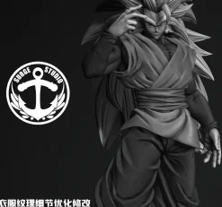 1/4 Scale Super Saiyan 3 Son Goku - Dragon Ball Resin Statue - SURGE Studios