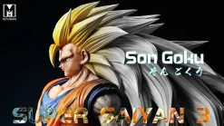 1/4 Scale Super Saiyan 3 Son Goku - Dragon Ball Resin Statue - MAN-Studio