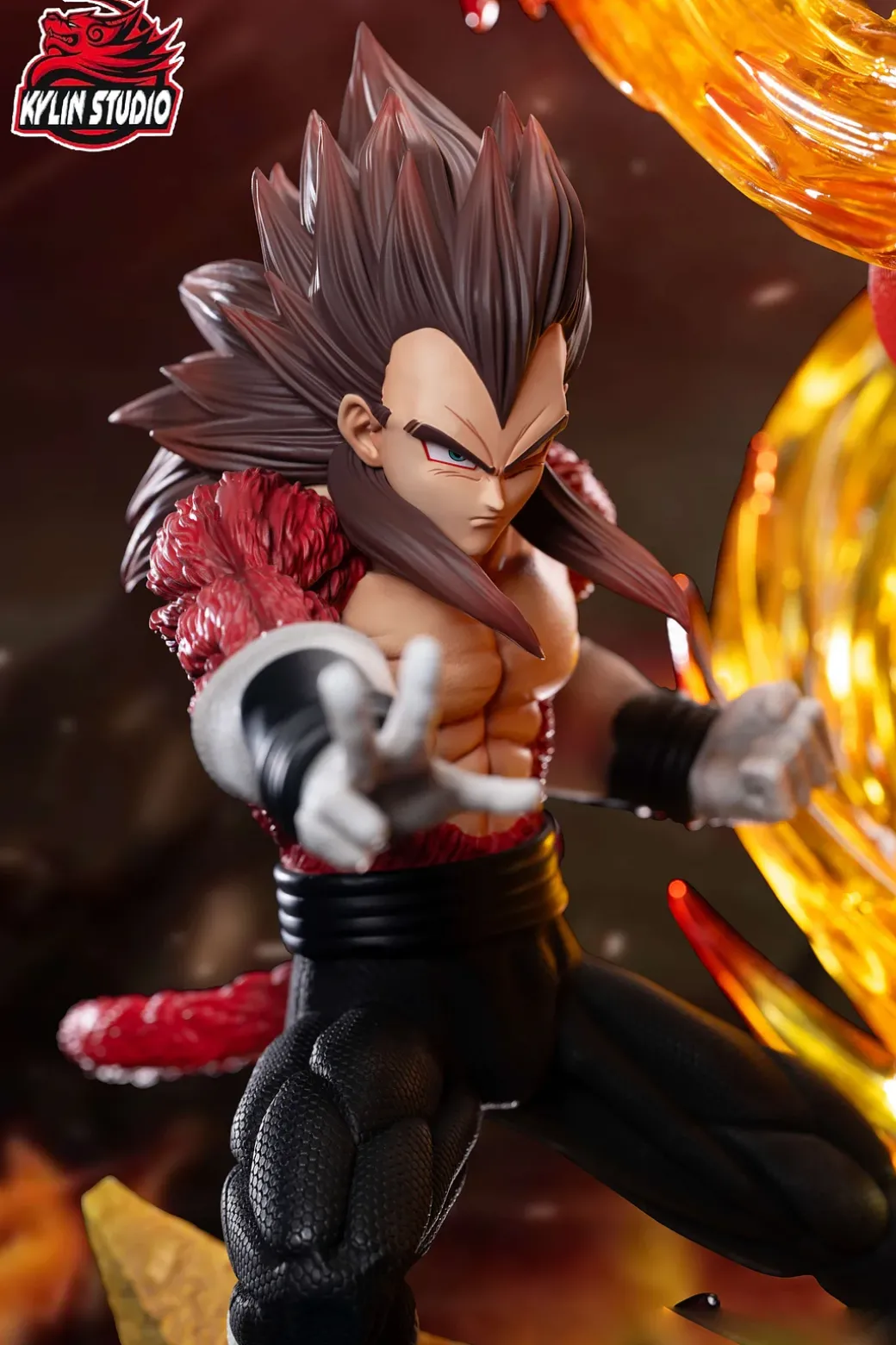 1/6 Scale Super Saiyan 4 Vegetto with LED - Dragon Ball Resin Statue - Kylin Studio