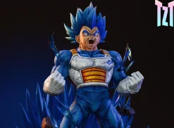 1/3 Scale Super Saiyan Blue Vegeta with LED - Dragon Ball Resin Statue - TZT Studio