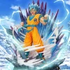 1/4 Scale Super Saiyan Blue Son Goku - Dragon Ball Resin Statue - GXL Studio