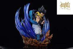 1/6 Scale Super Saiyan Blue Gogeta with LED - Dragon Ball Resin Statue - ChuShiShe Studio