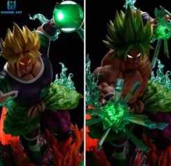 1/6 Scale Super Saiyan Broly with LED - Dragon Ball Resin Statue - Wonder Art Studio