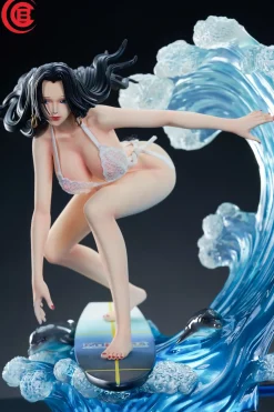 1/6 Scale Surfing Boa Hancock with LED - ONE PIECE Resin Statue - CCB Studio