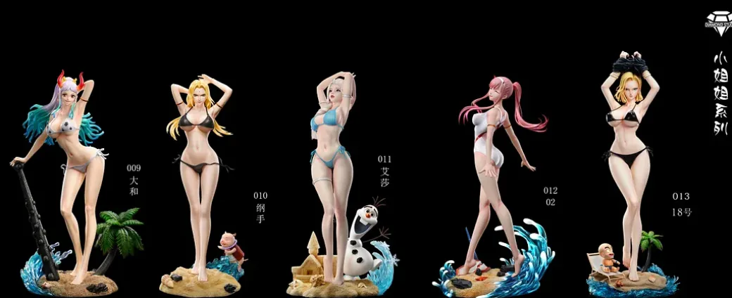 1/6 Scale Swimsuit Ver. Android 18 - Dragon Ball Resin Statue - Diamond Studios