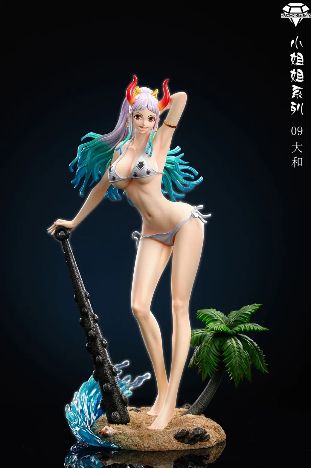 1/6 Scale Swimsuit Ver. Yamato - ONE PIECE Resin Statue - Diamond Studios