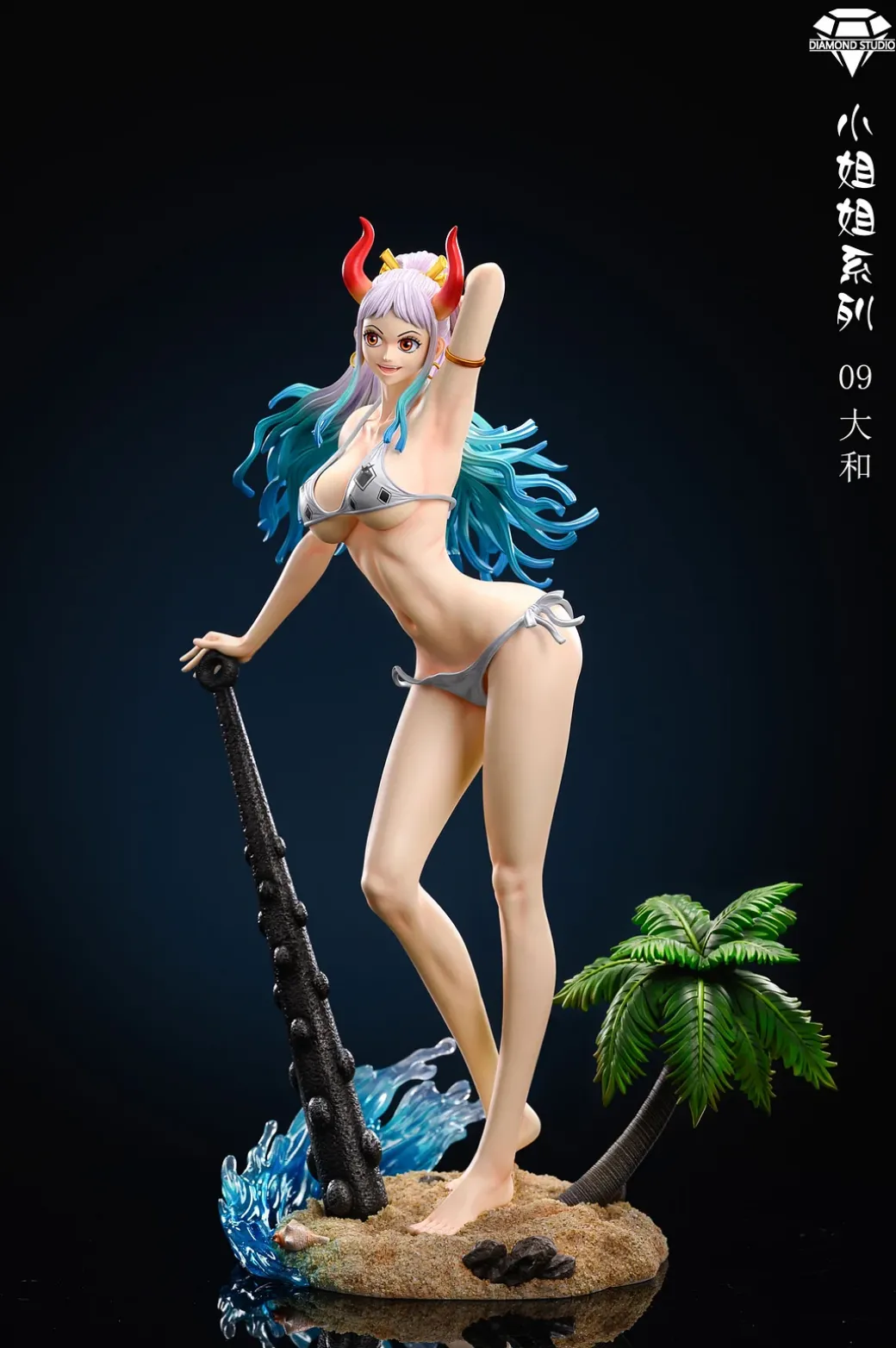 1/6 Scale Swimsuit Ver. Yamato - ONE PIECE Resin Statue - Diamond Studios
