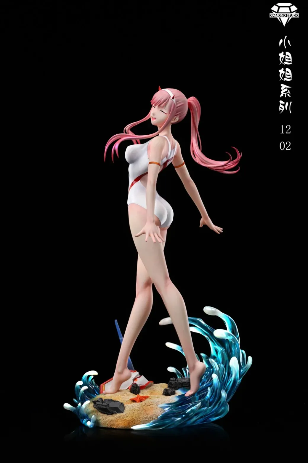 1/6 Scale Swimsuit Ver. Zero Two - DARLING in the FRANXX Resin Statue - Diamond Studios