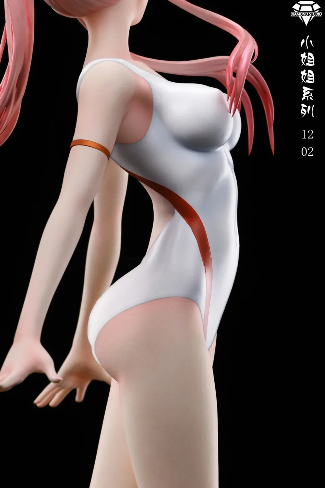 1/6 Scale Swimsuit Ver. Zero Two - DARLING in the FRANXX Resin Statue - Diamond Studios