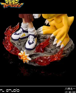 1/6 Scale Tai Kamiya & Agumon with LED - Digimon Resin Statue - FL Studios