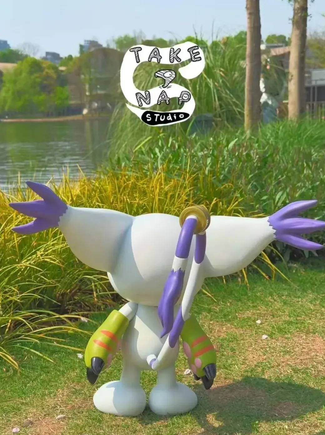 1/1 Scale Tailmon - Digimon Resin Statue - Take A Nap Studio