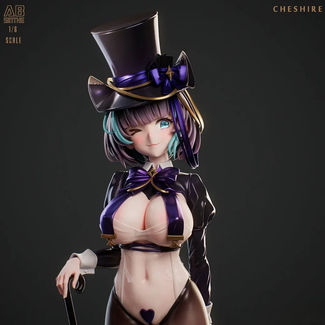 1/6 Scale The Cat in the Magic Hat Ver. HMS Cheshire - Azur Lane Resin Statue - ABsinthe Studios