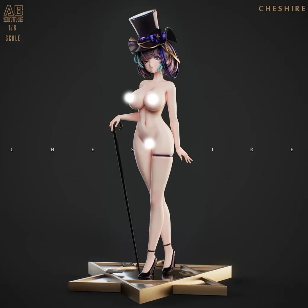 1/6 Scale The Cat in the Magic Hat Ver. HMS Cheshire - Azur Lane Resin Statue - ABsinthe Studios
