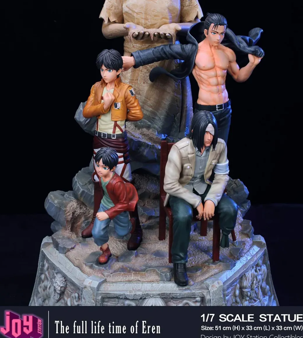 1/7 Scale The Full Life Time of Eren - Attack on Titan Resin Statue - Joy Station Collection