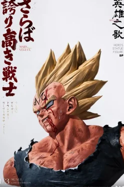 1/3 Scale The Song of Hero SP Vegeta Bust Statue - Dragon Ball Resin Statue - NOTRICKS Studios