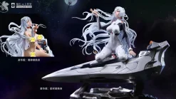 1/4 Scale Theatrical Long Hair ver. Ayanami Rei - (EVA) Neon Genesis EVAngelion Statue - Faceted pebble Studios