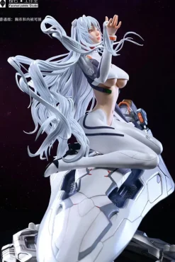 1/4 Scale Theatrical Long Hair ver. Ayanami Rei - (EVA) Neon Genesis EVAngelion Statue - Faceted pebble Studios