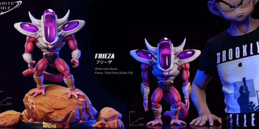 1/6 Scale Third Form Frieza - Dragon Ball Resin Statue - White Hole Studio