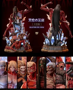 1/5 Scale Throne of Eren Yeager - Attack On Titan Resin Statue - ZaoHua Studio