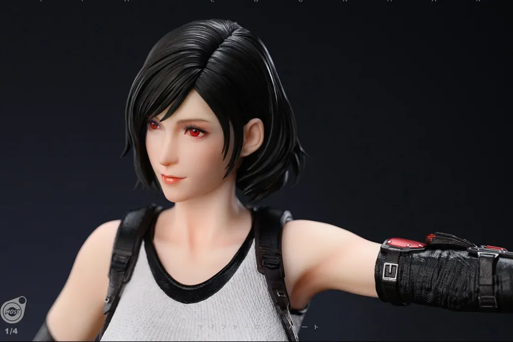 1/4 Scale Tifa Lockhart - (FF7) Final Fantasy VII Resin Statue - MOSS Studio