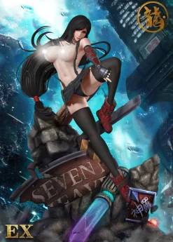 1/4 Scale Tifa Lockheart - (FF7) Final Fantasy VII Resin Statue - Dragon Studios