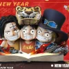 1/3 Scale Tiger Year Special Ver. Little Ace & Sabo & Luffy - ONE PIECE Resin Statue - WASP Studios