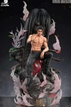 1/4 Scale Titan Series 001 Sitting Eren Yeager - Attack On Titan Resin Statue - GIANT-Studio