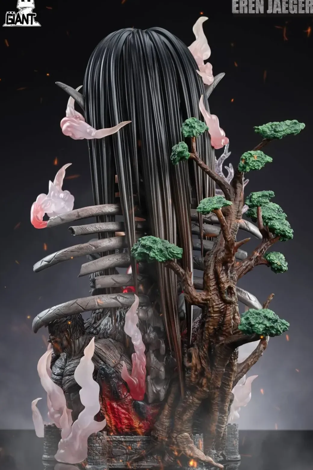 1/4 Scale Titan Series 001 Sitting Eren Yeager - Attack On Titan Resin Statue - GIANT-Studio