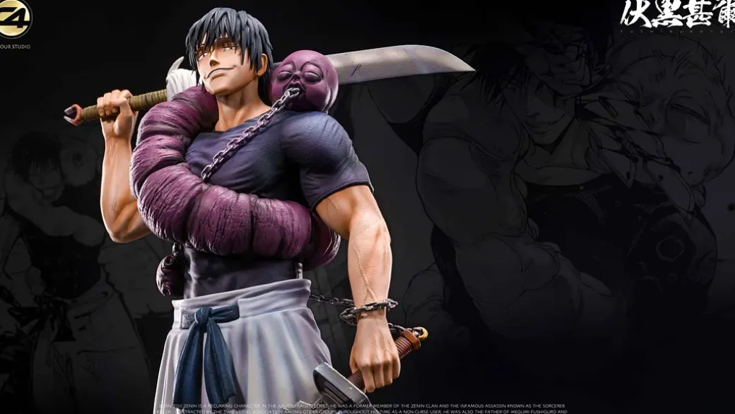 1/6 Scale Toji Fushiguro - Jujutsu Kaisen Resin Statue - C-four Studio