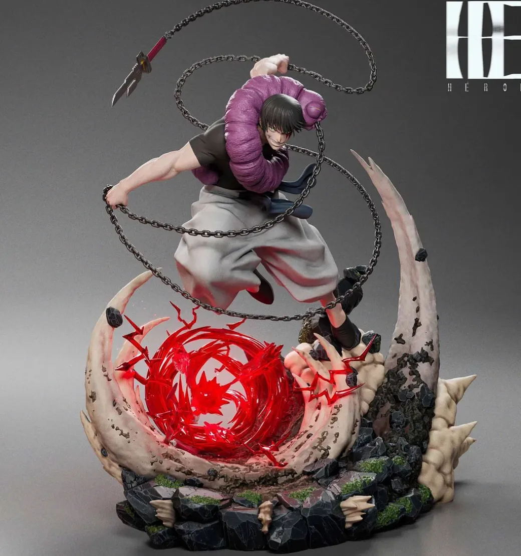 1/6 Scale Toji Fushiguro - Jujutsu Kaisen Resin Statue - Héroe Collectibles