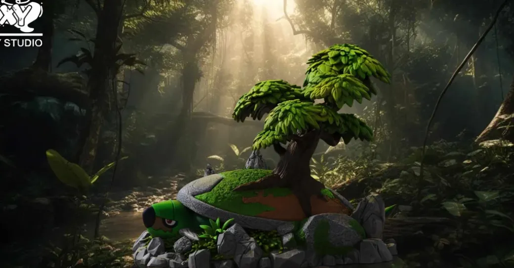 1/15 Scale Torterra - Pokemon Resin Statue - XY Studios
