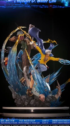 1/6 Scale Trafalgar D. Water Law with LED - ONE PIECE Resin Statue - Monkey·D Studios