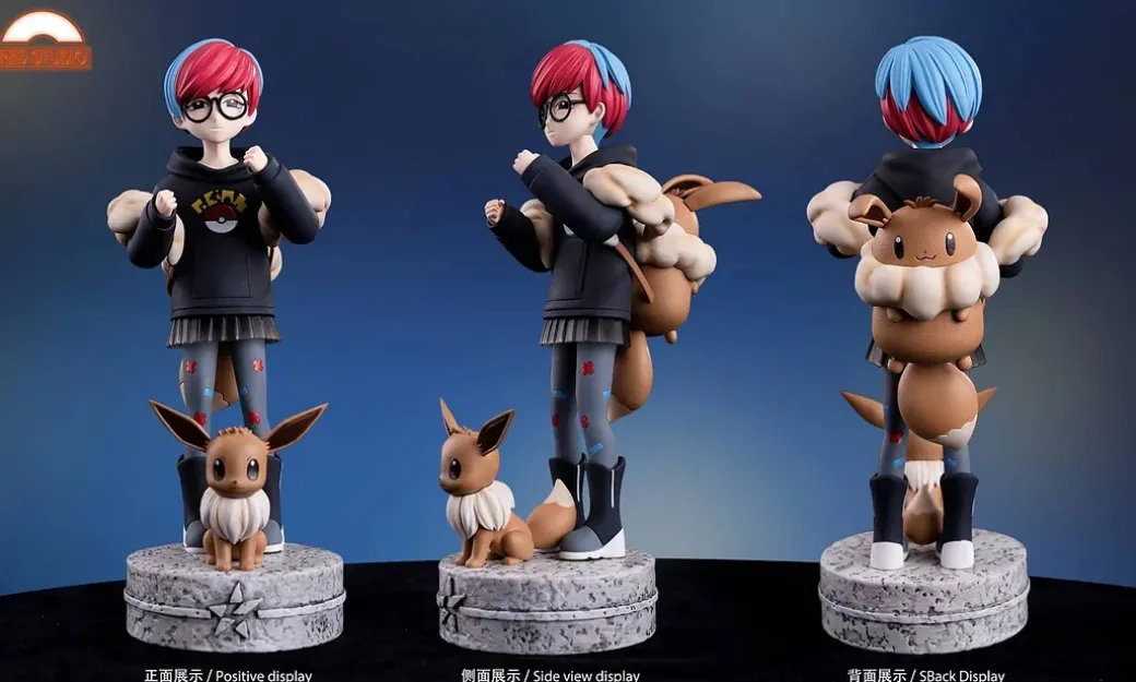 1/10 Scale Trainer 001 - Pokemon Resin Statue - Red Studio