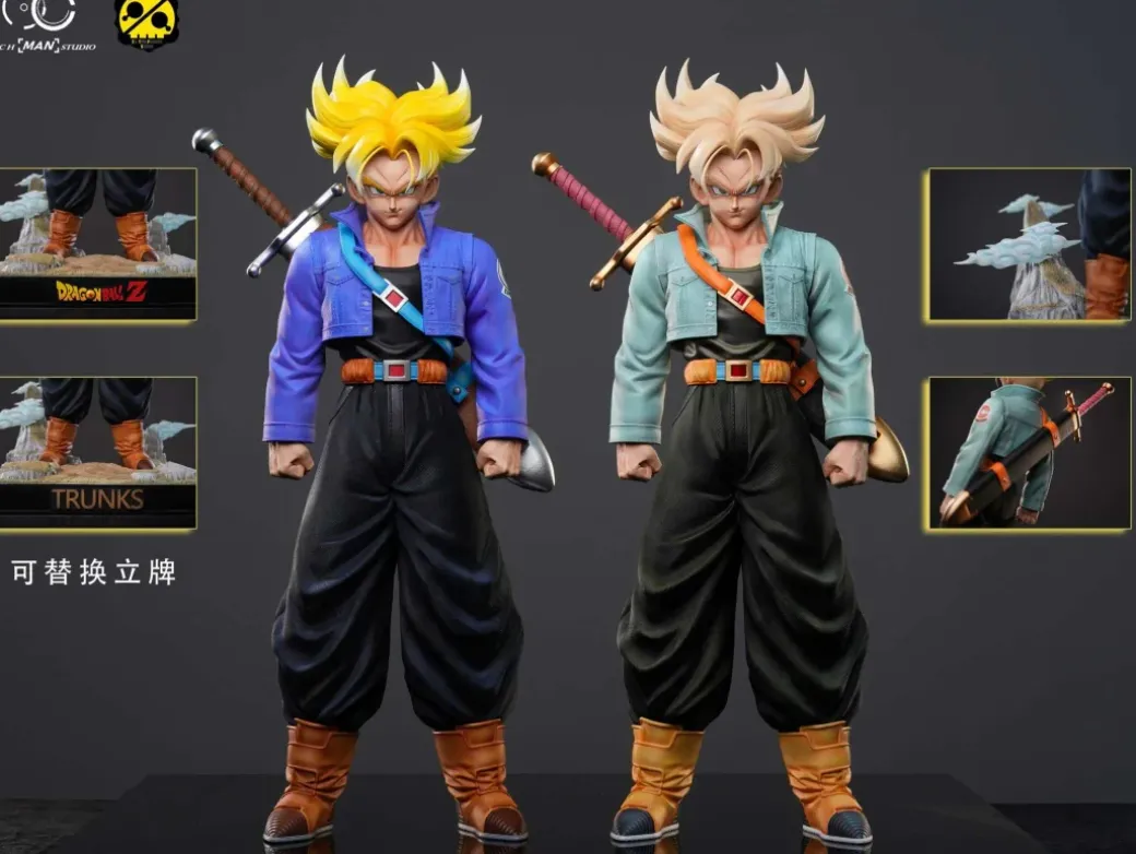 1/4 Scale Trunks - Dragon Ball Resin Statue - RICH MAN Studio