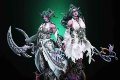 1/5 Scale Tyrande Whisperwind & Priestesses of Elune - World of Warcraft Resin Statue - Four Horsemen Studios