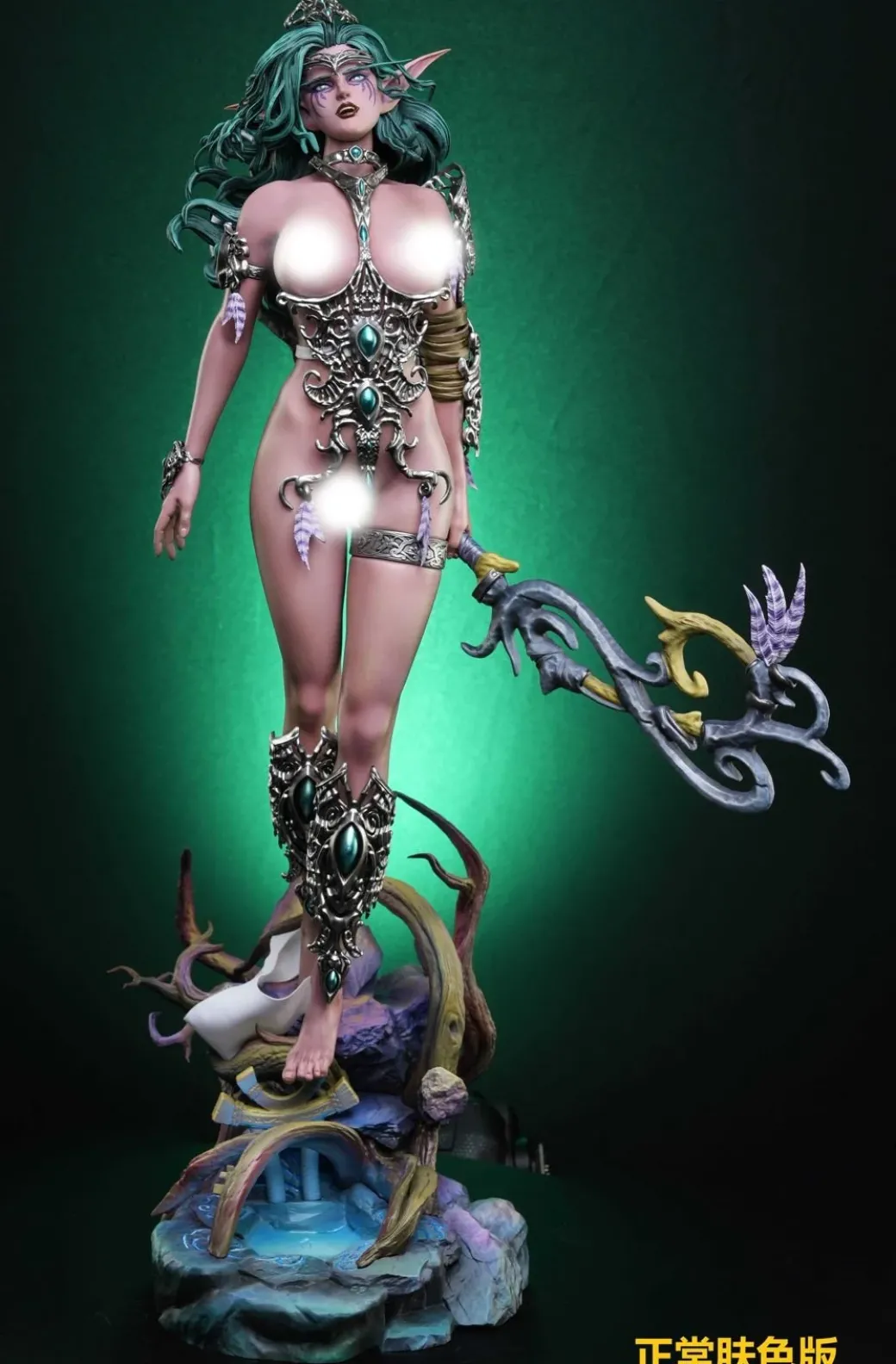 1/5 Scale Tyrande Whisperwind & Priestesses of Elune - World of Warcraft Resin Statue - Four Horsemen Studios