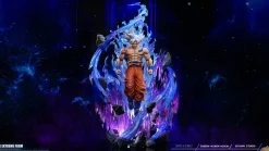 1/6 Scale Ultra Instinct Son Goku with LED - Dragon Ball Resin Statue - QiYuan Collectibles Studio
