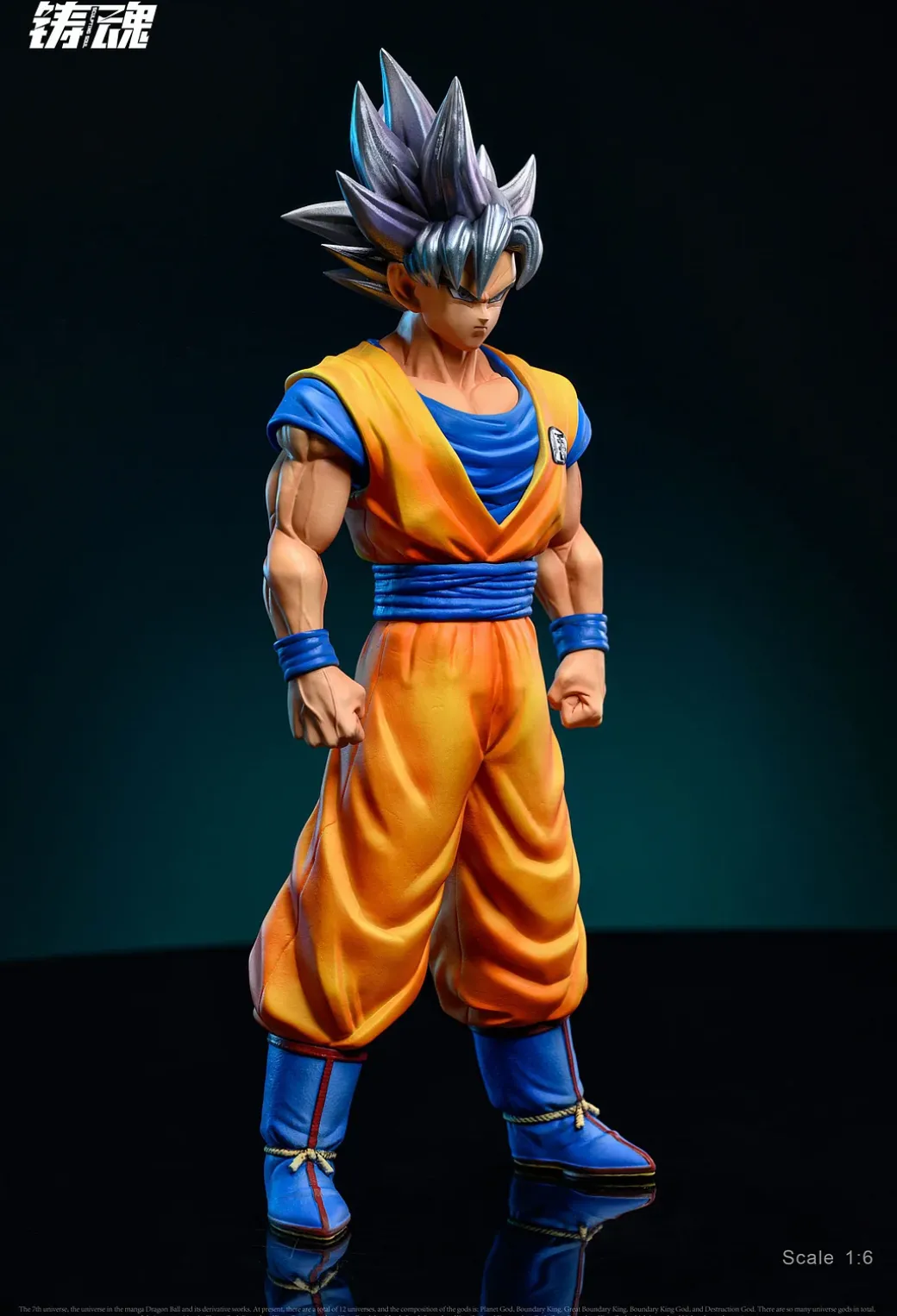 1/6 Scale Ultra Instinct Son Goku - Dragon Ball Resin Statue - Sculpting Soul Studios