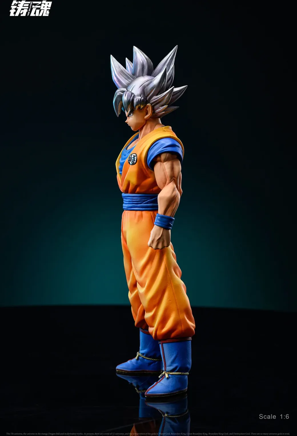 1/6 Scale Ultra Instinct Son Goku - Dragon Ball Resin Statue - Sculpting Soul Studios