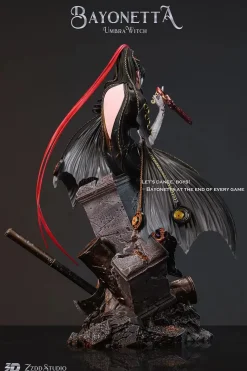 1/4 Scale Umbra Witch Bayonetta - Bayonetta Resin Statue - ZZDD Studios