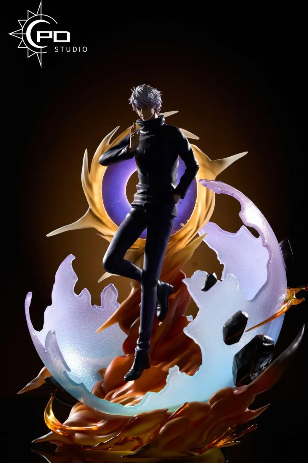 1/6 Scale Unlimited Void Satoru Gojo with LED - Jujutsu Kaisen Resin Statue - PD-Studio