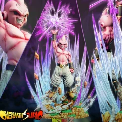 1/6 Scale Using Super Spirit Bomb Majin Buu with LED - Dragon Ball Resin Statue - OverMatch Studio
