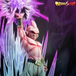1/6 Scale Using Super Spirit Bomb Majin Buu with LED - Dragon Ball Resin Statue - OverMatch Studio