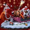 1/6 Scale Usopp & Luffy's Christmas Bash - ONE PIECE Resin Statue - BT Studios